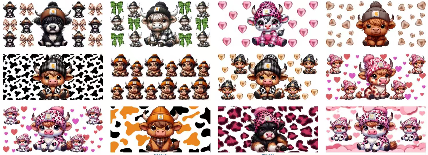 Difference Custom Cup Wraps/Heat Transfer/Diy stuffs(no refund)