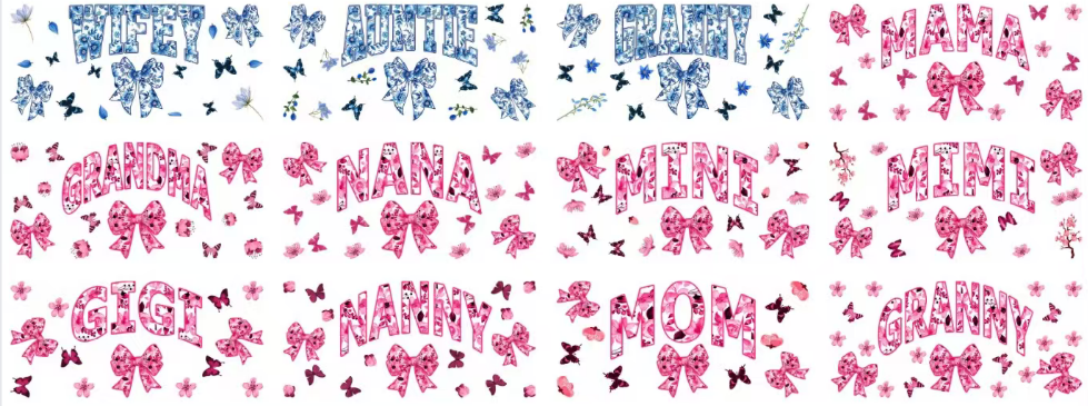 Live deposit/Custom Cup Wraps/Heat transfer/diy stuffs(No refund)